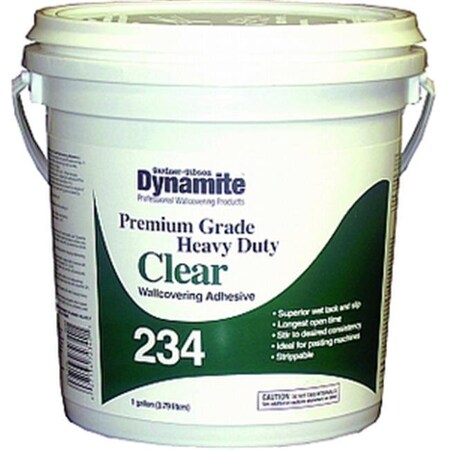 Gardner-Gibson Gardner Gibson 3-20-7234 1 Gallon Clear Dynamite 234 Hd Premium Grade Wall-cover Adhesive 28932